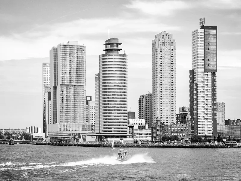 Rotterdam skyline