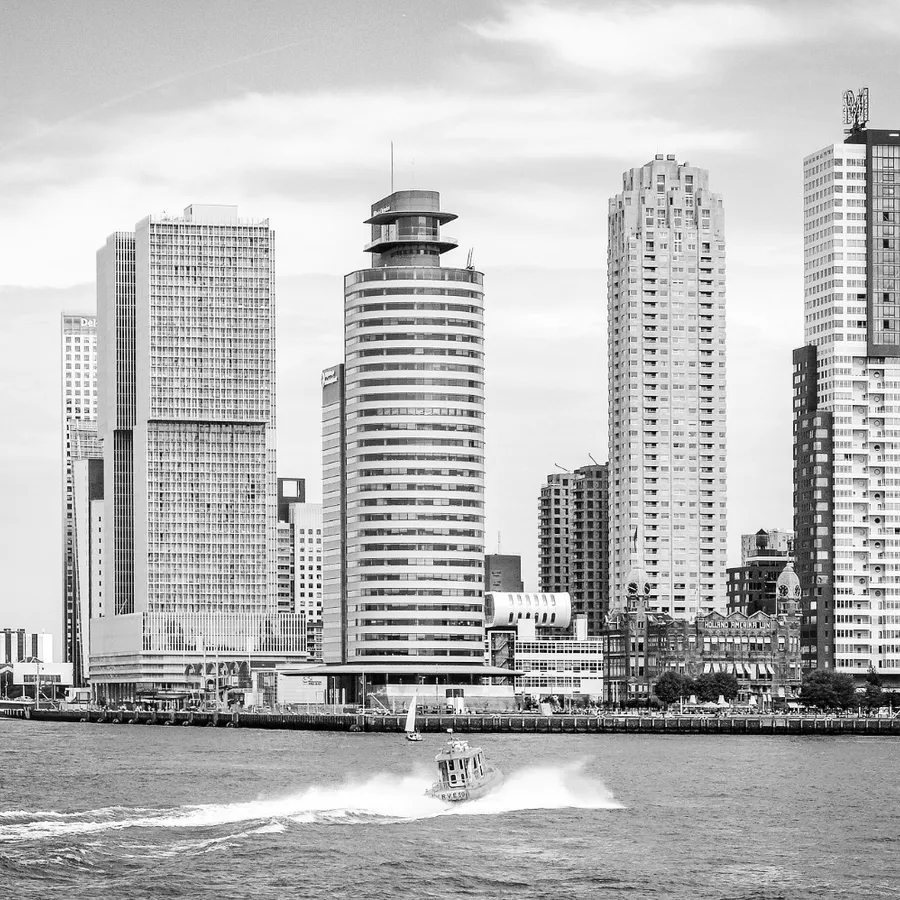Rotterdam skyline